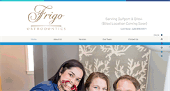 Desktop Screenshot of frigoortho.com